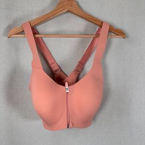 Knix Catalyst Front Zip Sports Bra Criss Cross Back and Hooks | Size 6